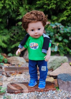 Tepláky modrá jeans