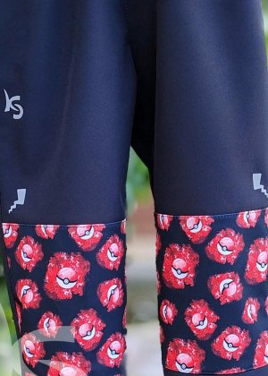 Softshellové zateplené kalhoty kouzelné balónky s černou - reflexní prvky